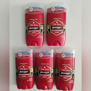 Old Spice Swagger Cedarwood Deodorant for Men 5 Pack 3.0 oz Sticks
